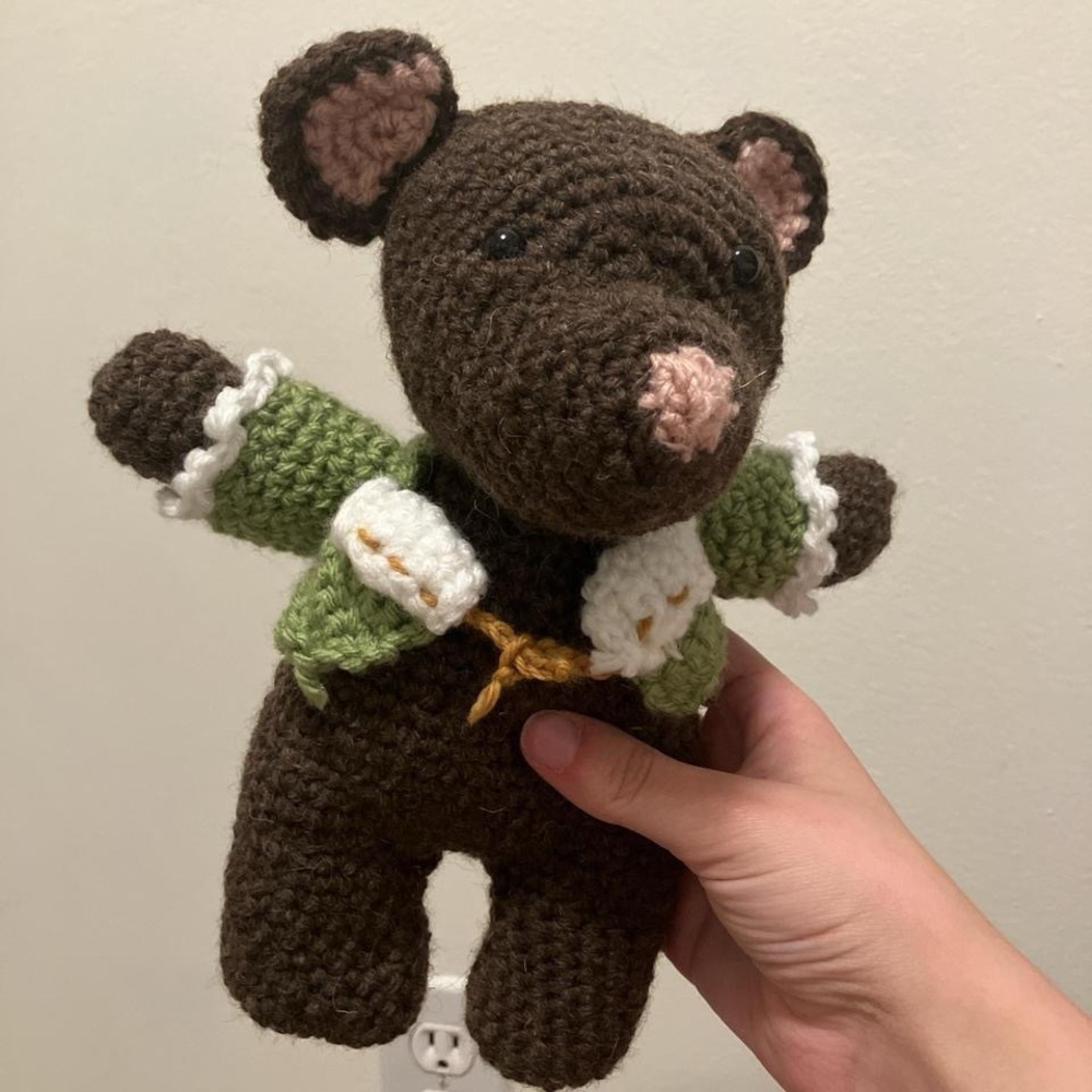 Handmade Crochet Mouse